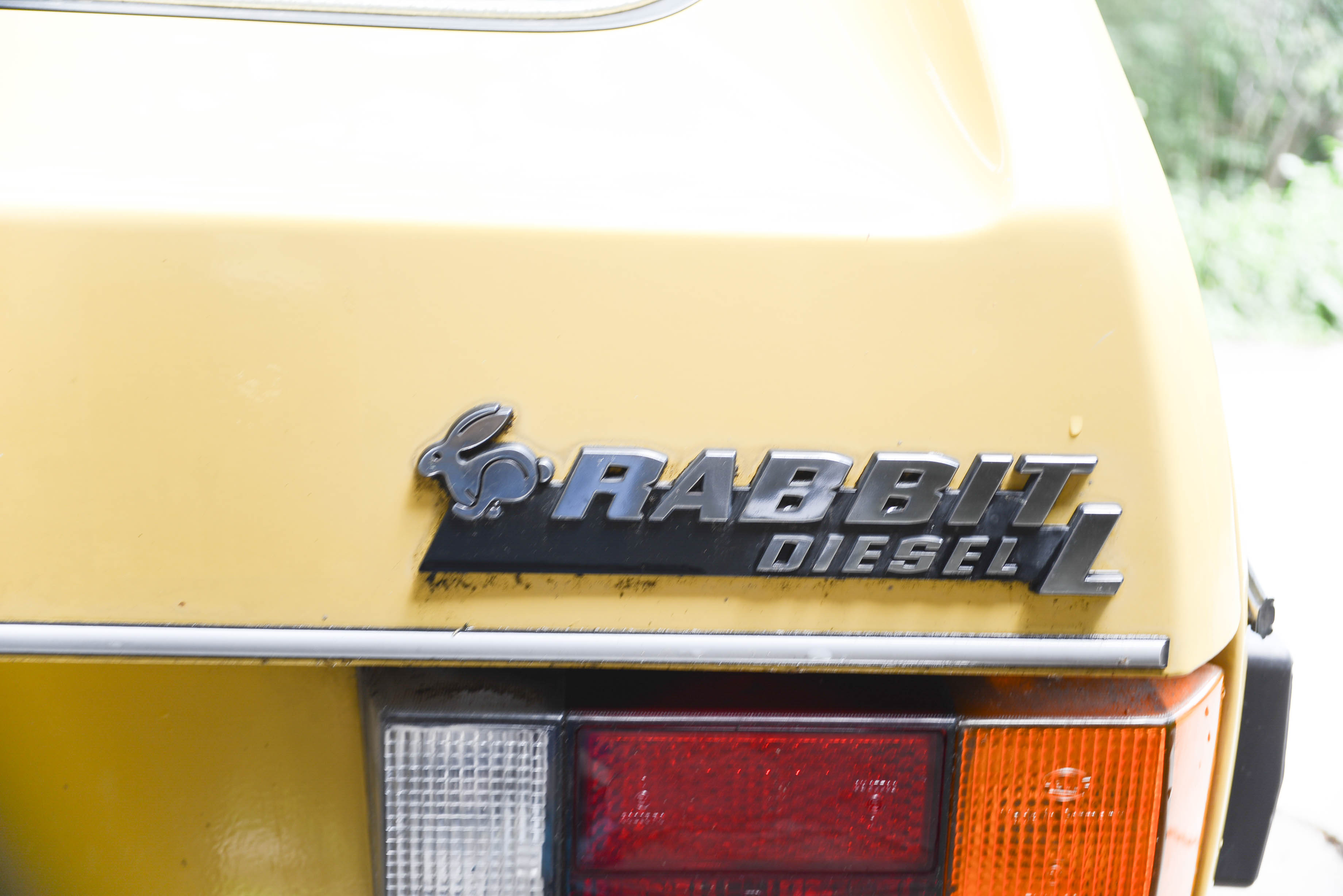 1980 Volkswagen Rabbit Diesel 2-Door in Yellow