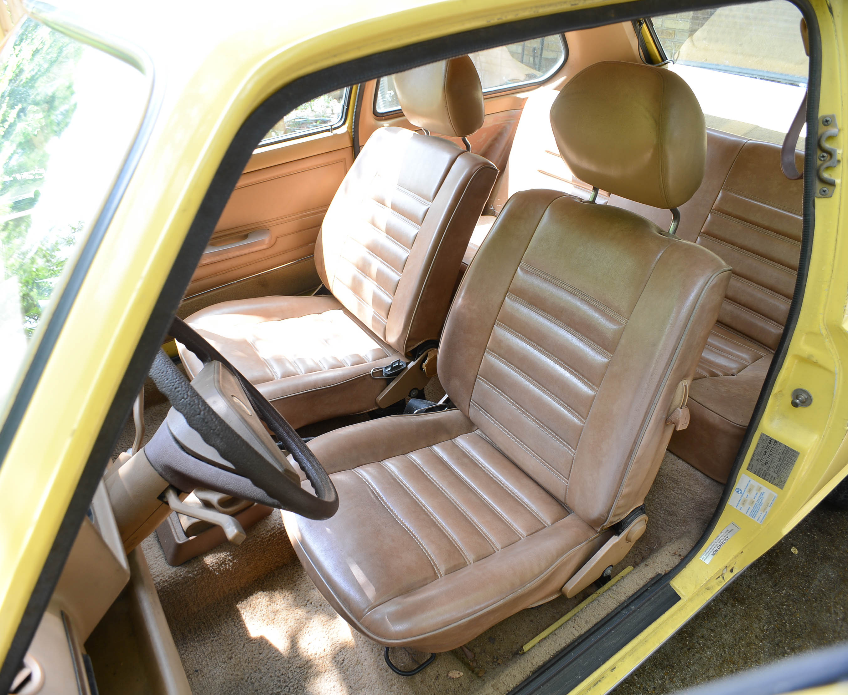 1980 Volkswagen Rabbit Diesel 2-Door in Yellow