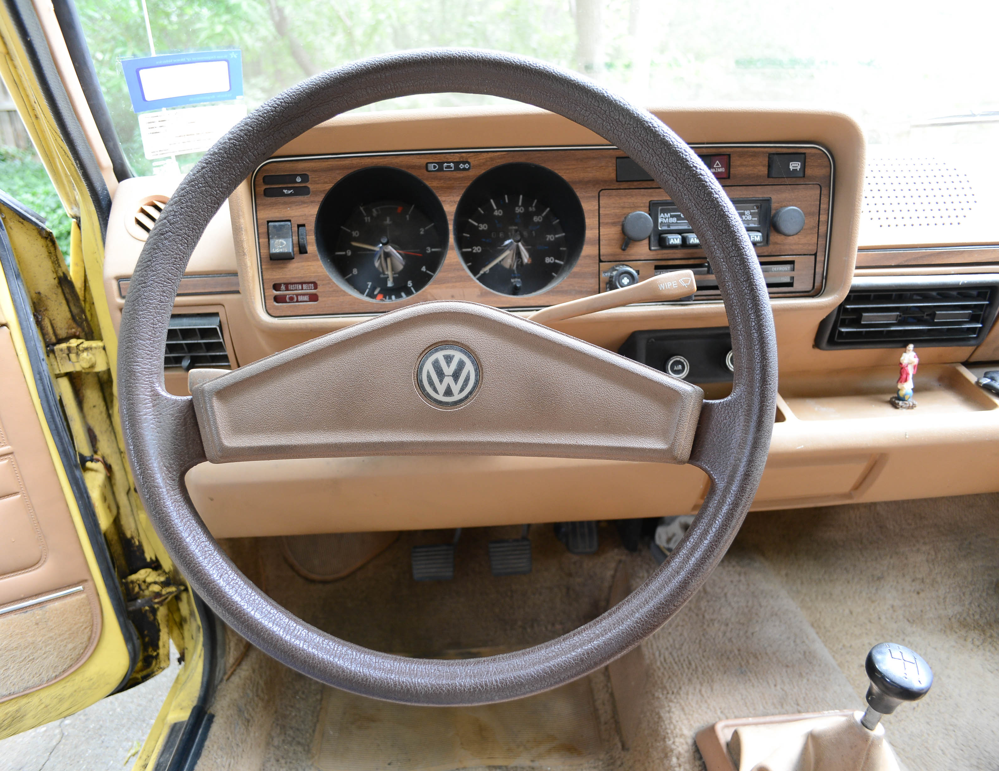 1980 Volkswagen Rabbit Diesel 2-Door in Yellow