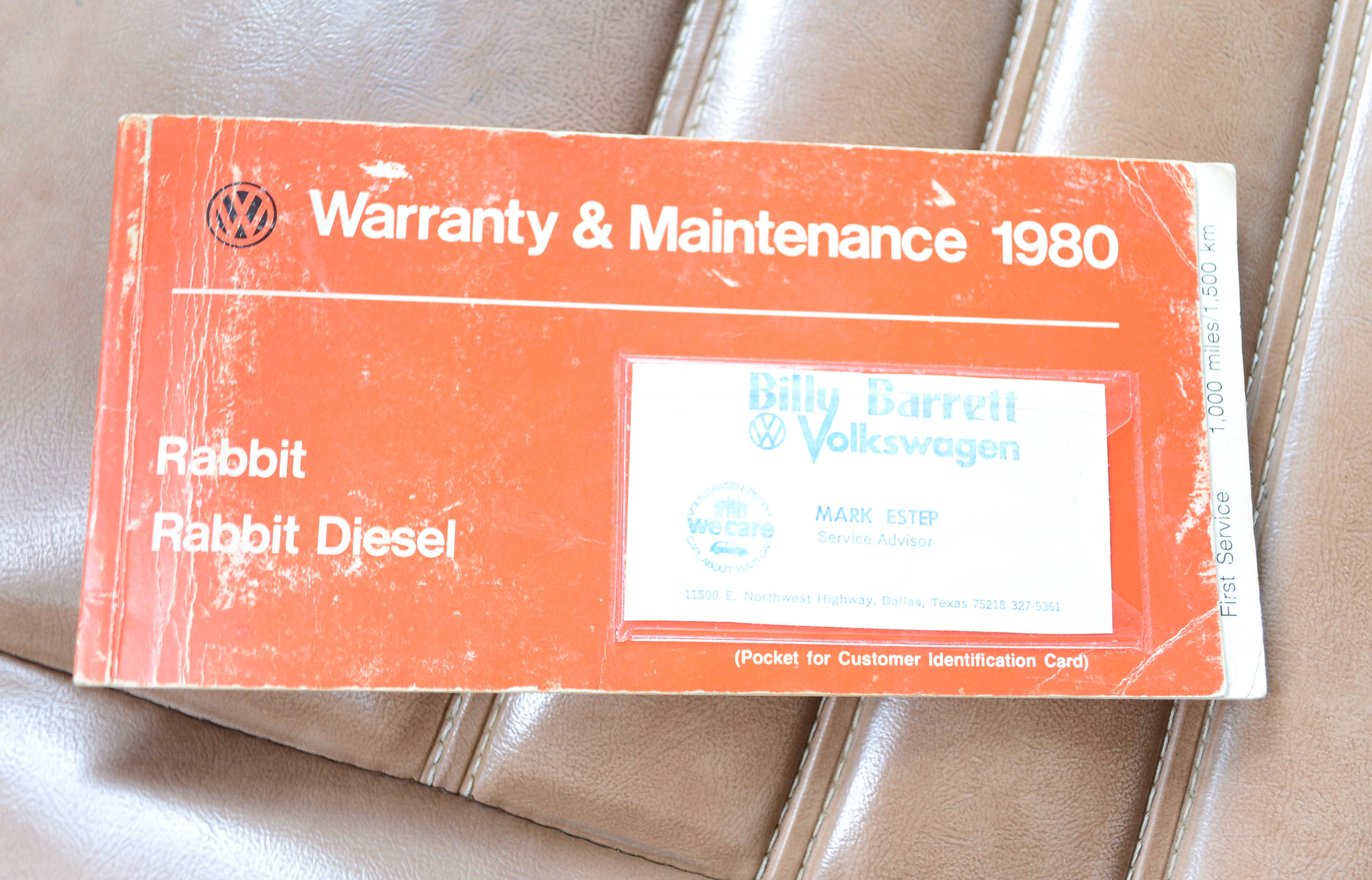 1980 Volkswagen Rabbit Diesel 2-Door in Yellow