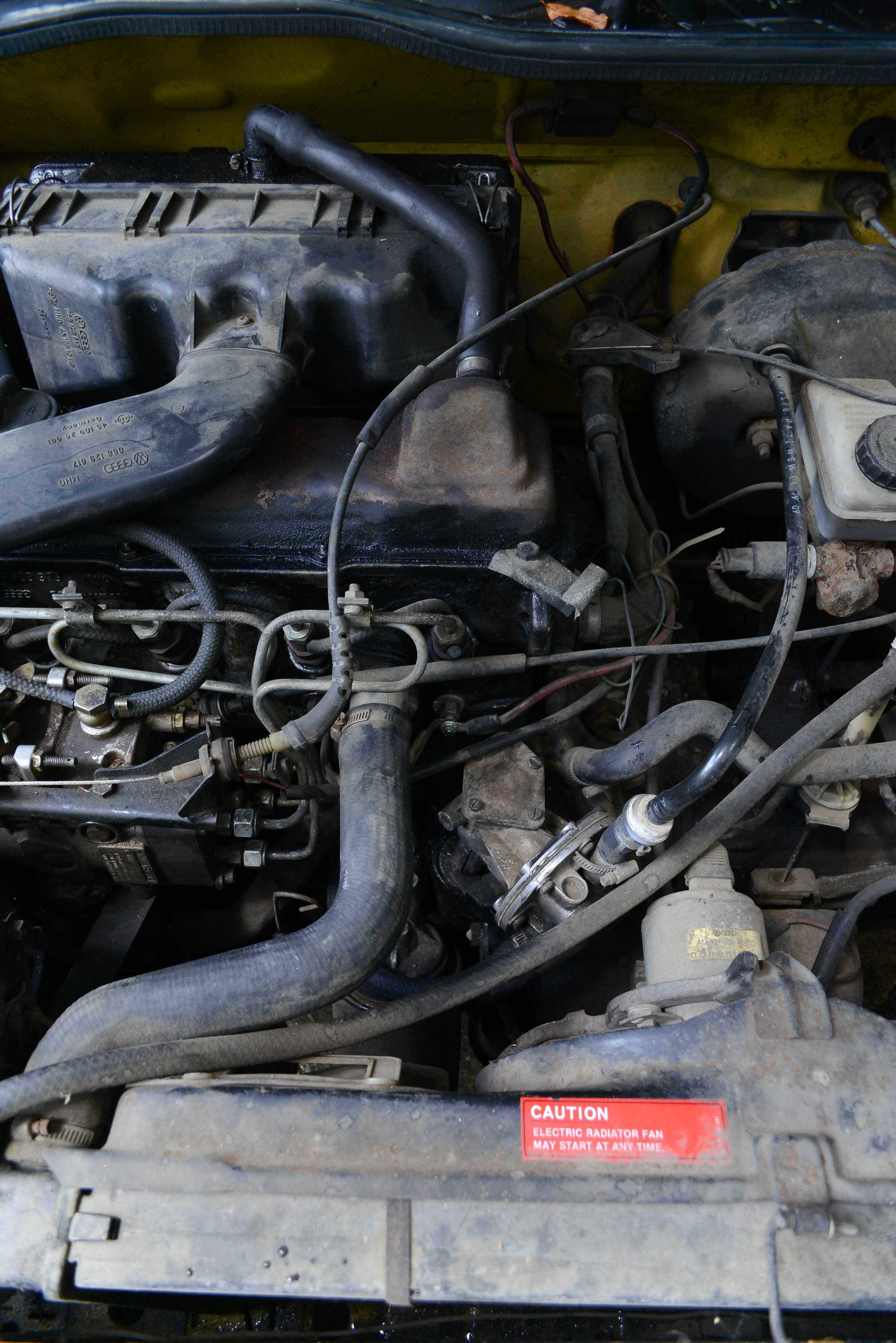 1980 Volkswagen Rabbit Diesel 2-Door in Yellow