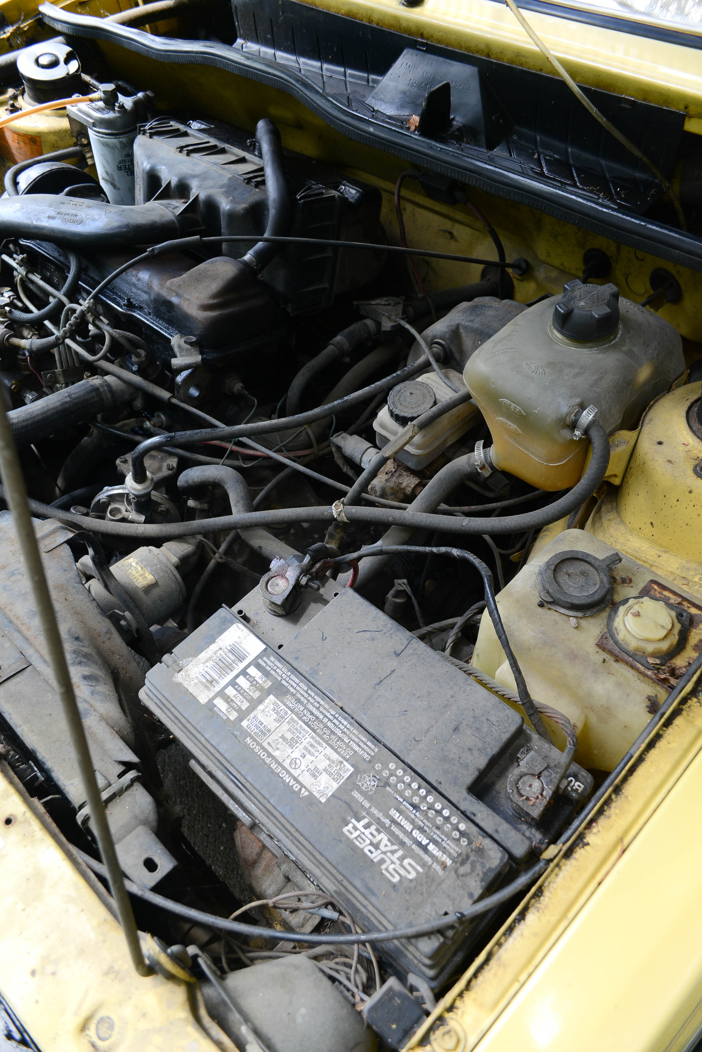1980 Volkswagen Rabbit Diesel 2-Door in Yellow