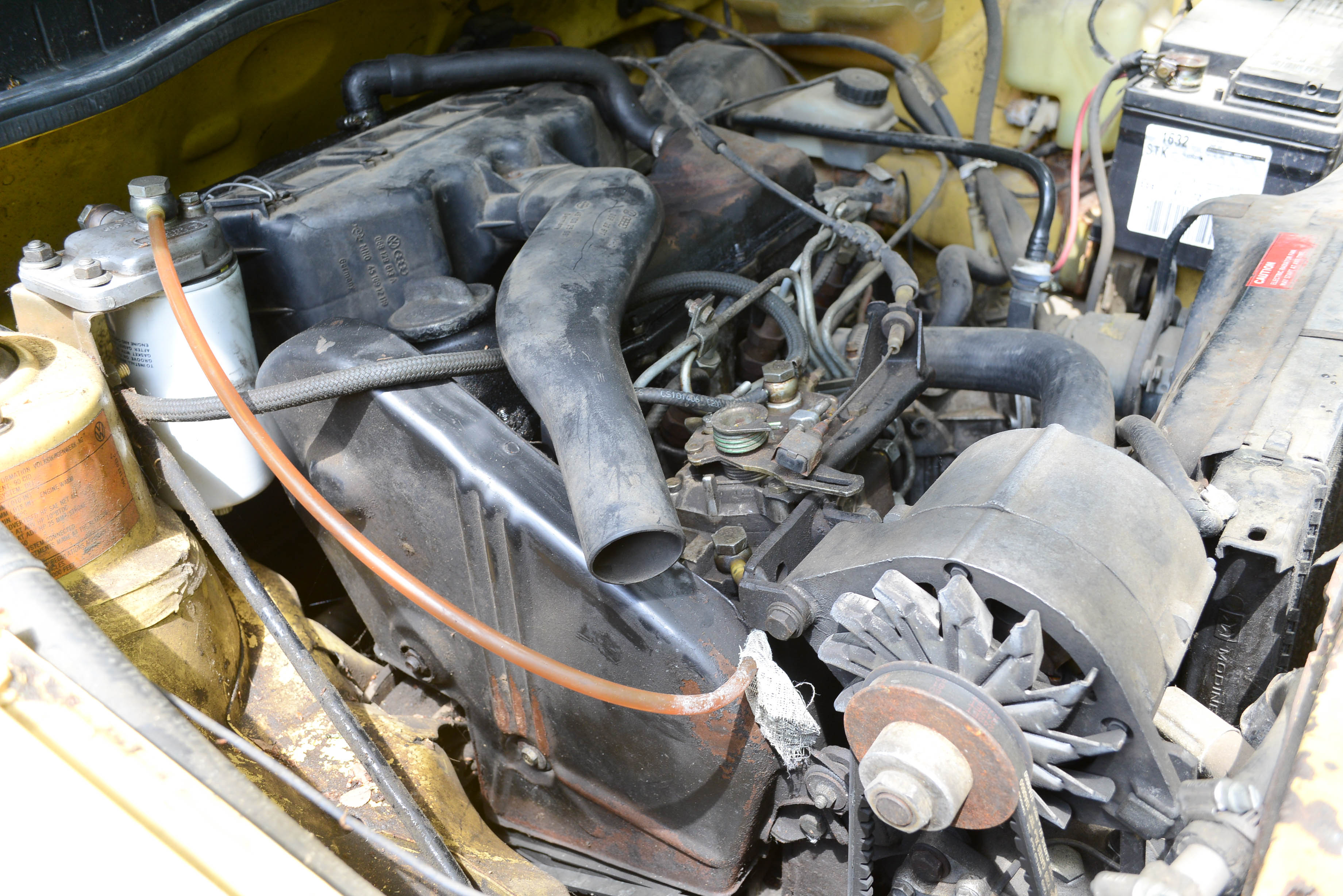 1980 Volkswagen Rabbit Diesel 2-Door in Yellow