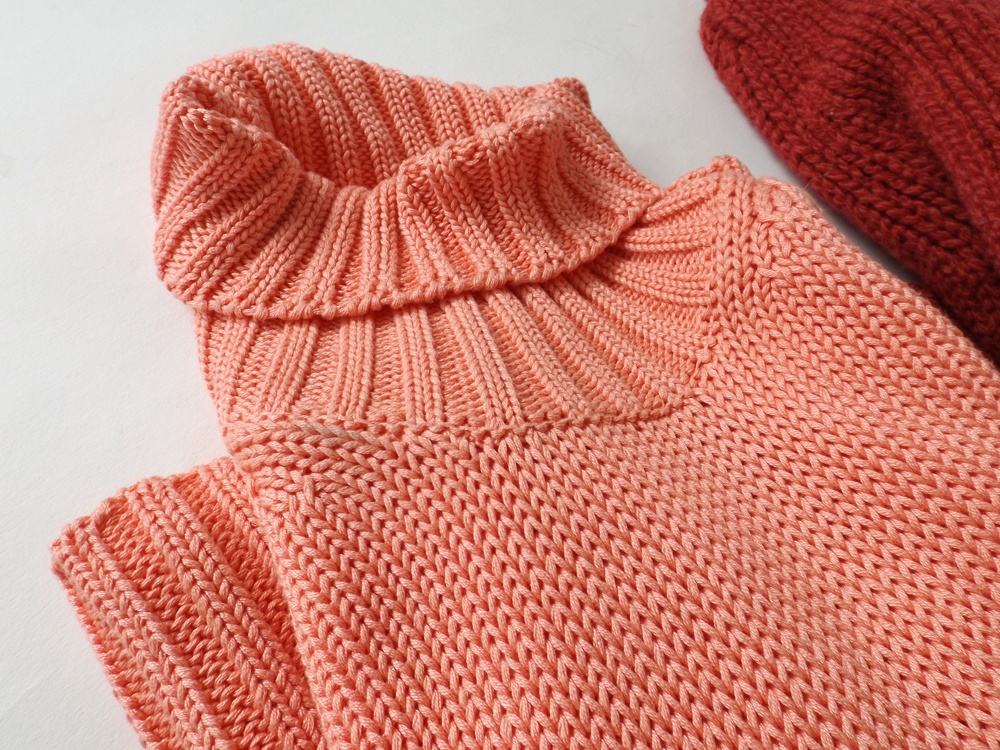 Three Women's Sweaters, Including One Handknit Norwegian Sweater