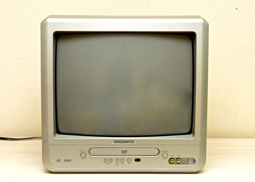 Magnavox Television With DVD