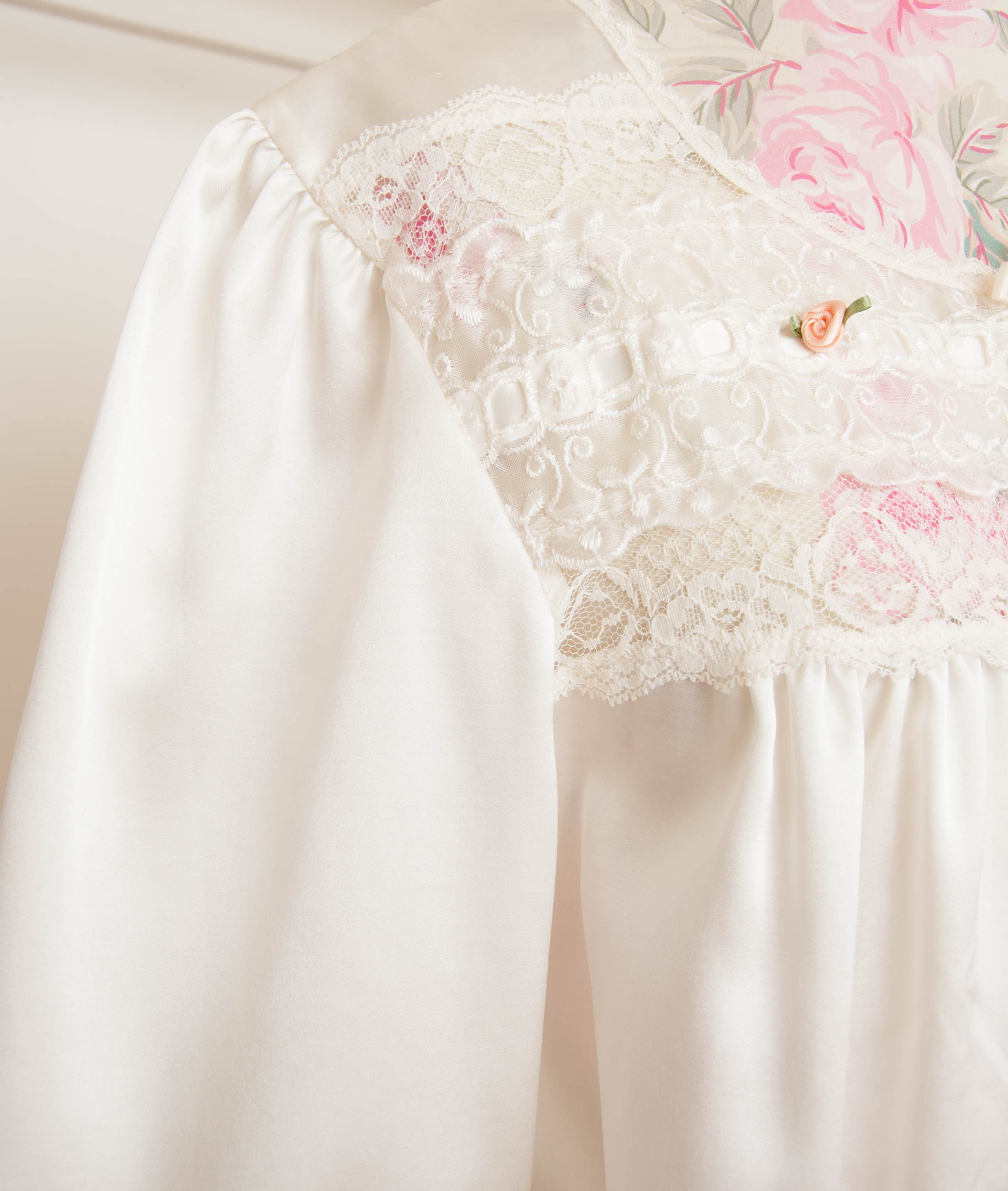 Vintage Satin Night Gowns and Robes