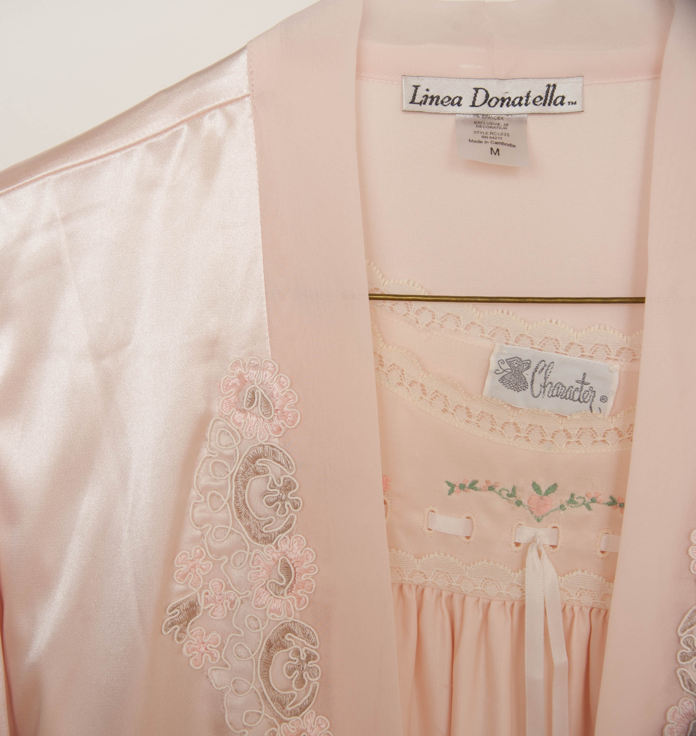 Satin Nightgowns and Robes