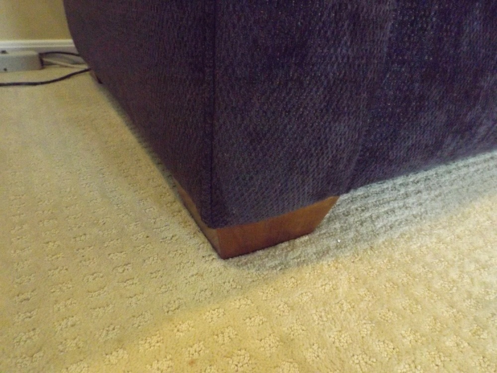 Modern Flexsteel Purple Sectional Sofa with Decorative Pillows