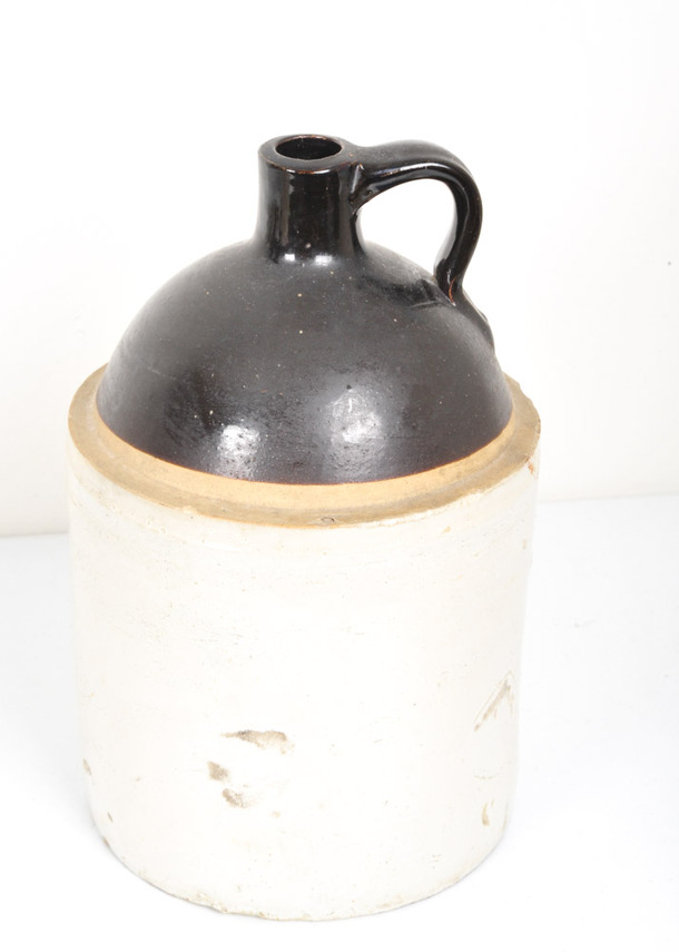 Set of Five Ceramic Crocks