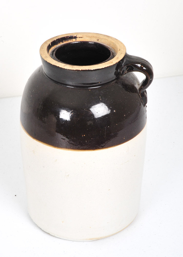 Set of Five Ceramic Crocks