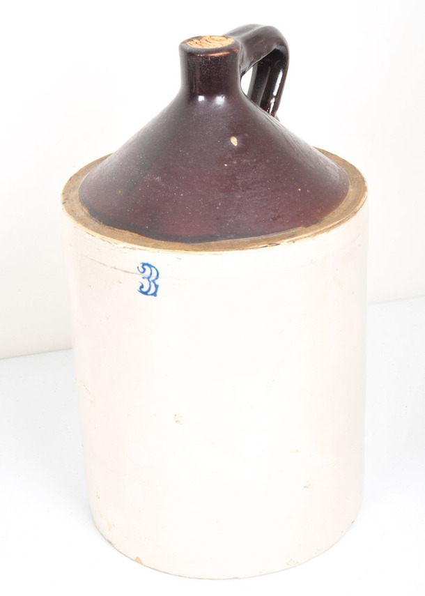 Set of Five Ceramic Crocks