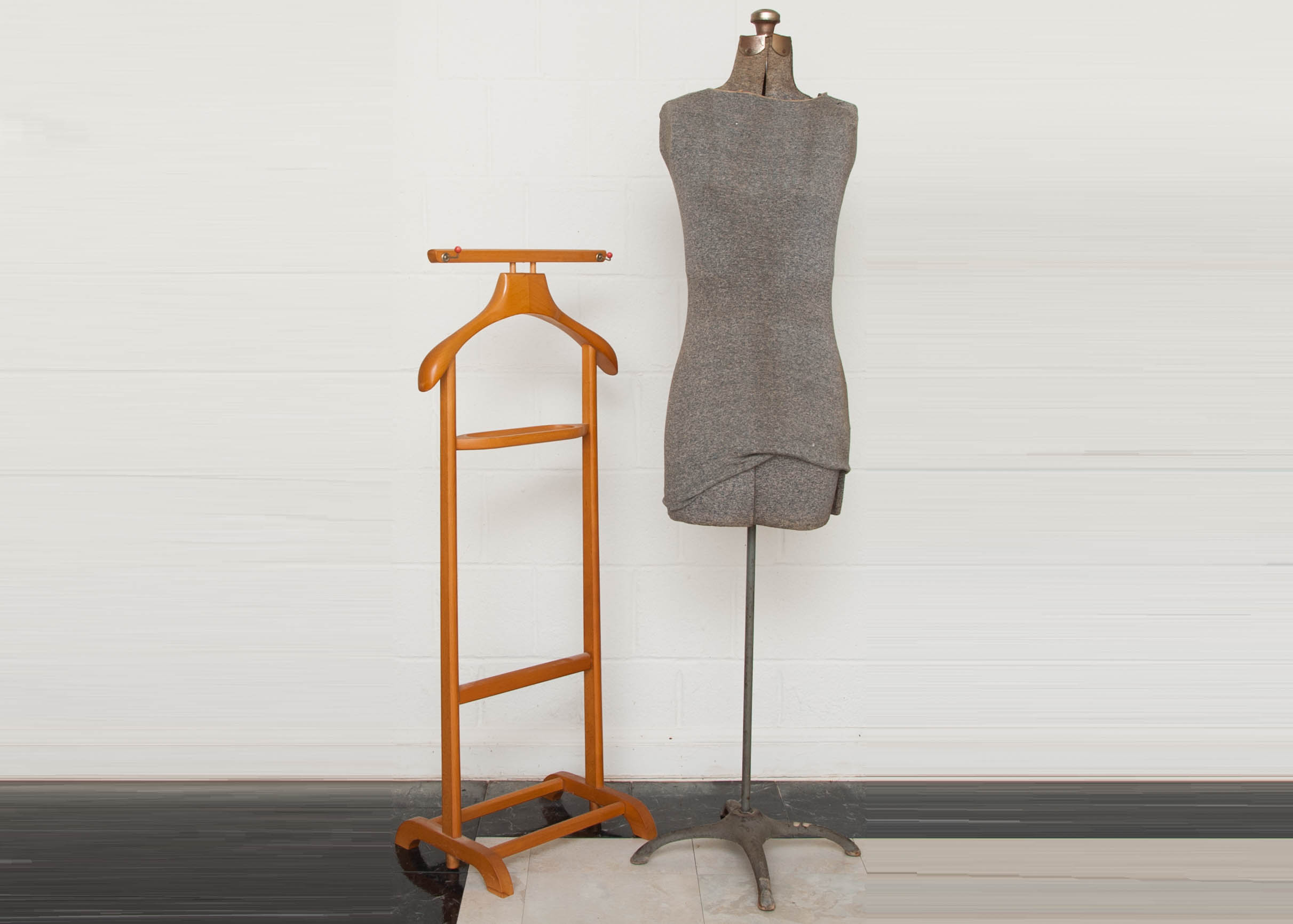 Vintage Dress Form and Valet