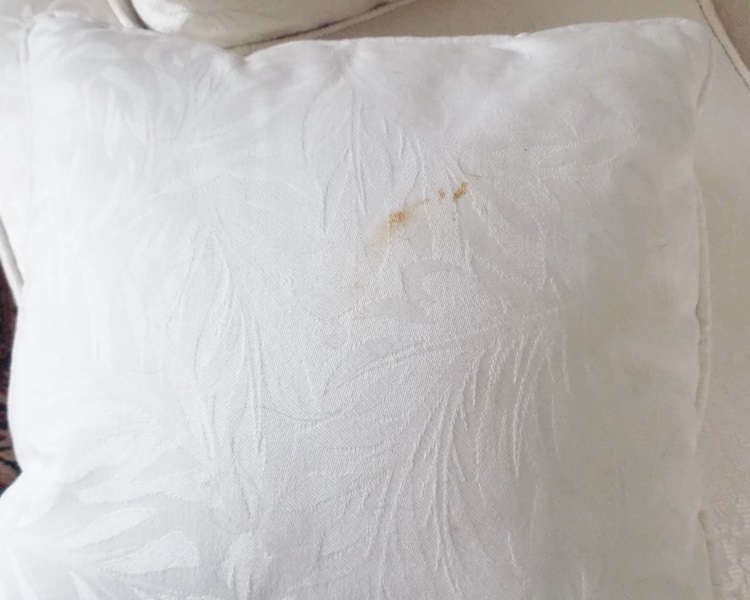 Henredon White Upholstered Armchair