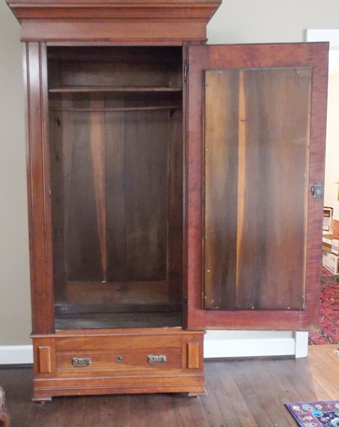 Mirrored Breakdown Armoire