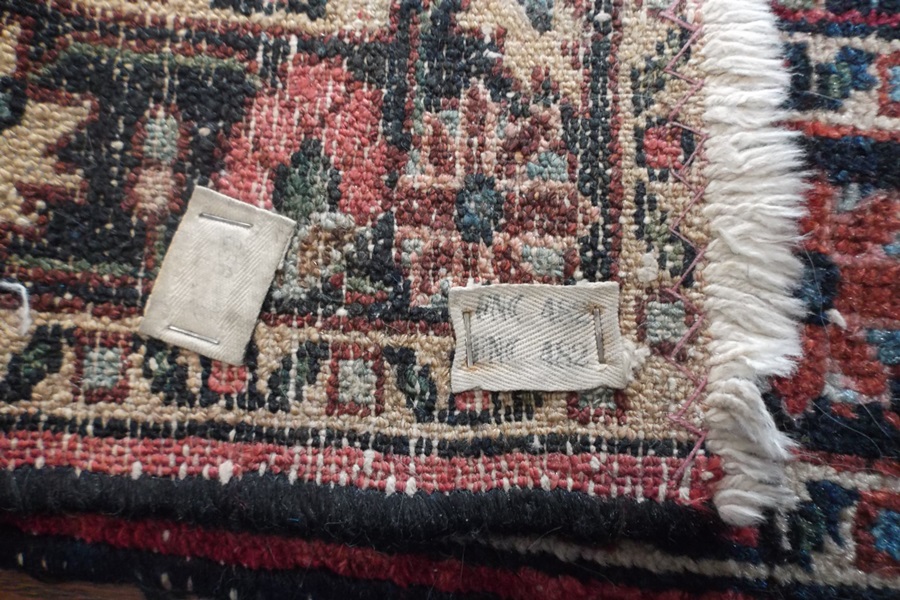 Small Hand Knotted Wool Persian Rug