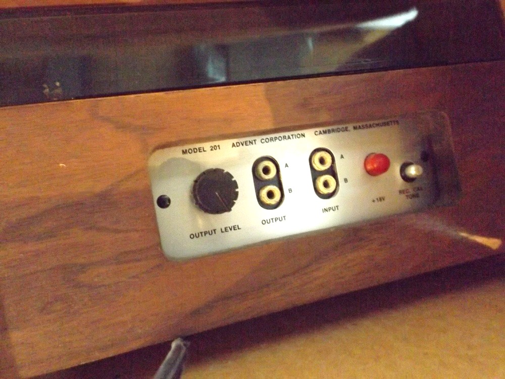 Advent Cassette Tape Recorder Model 201