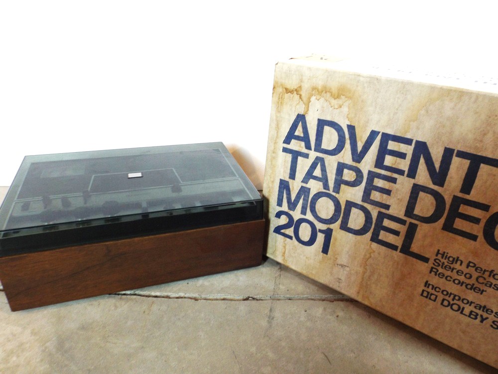 Advent Cassette Tape Recorder Model 201