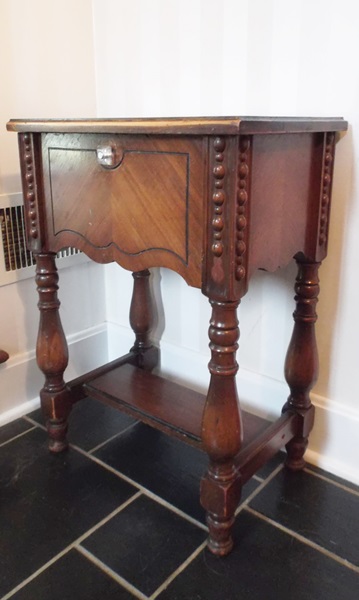 Drop Front Side Table