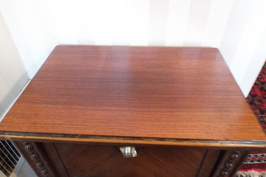 Drop Front Side Table