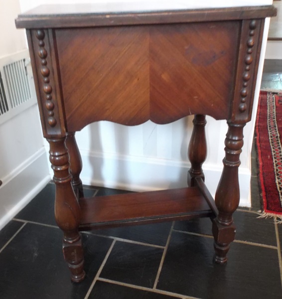 Drop Front Side Table