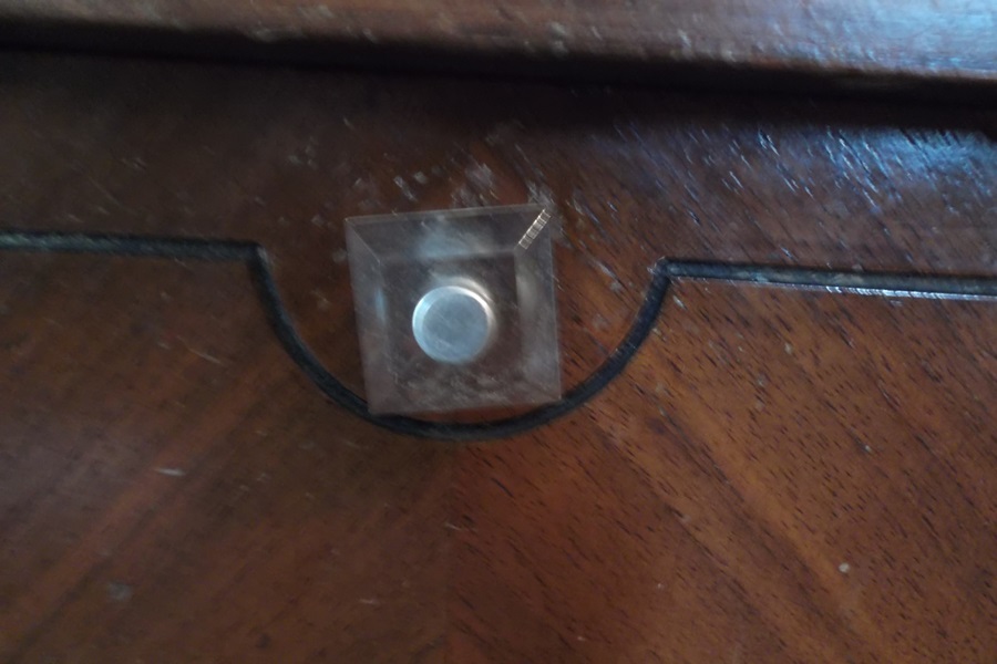 Drop Front Side Table