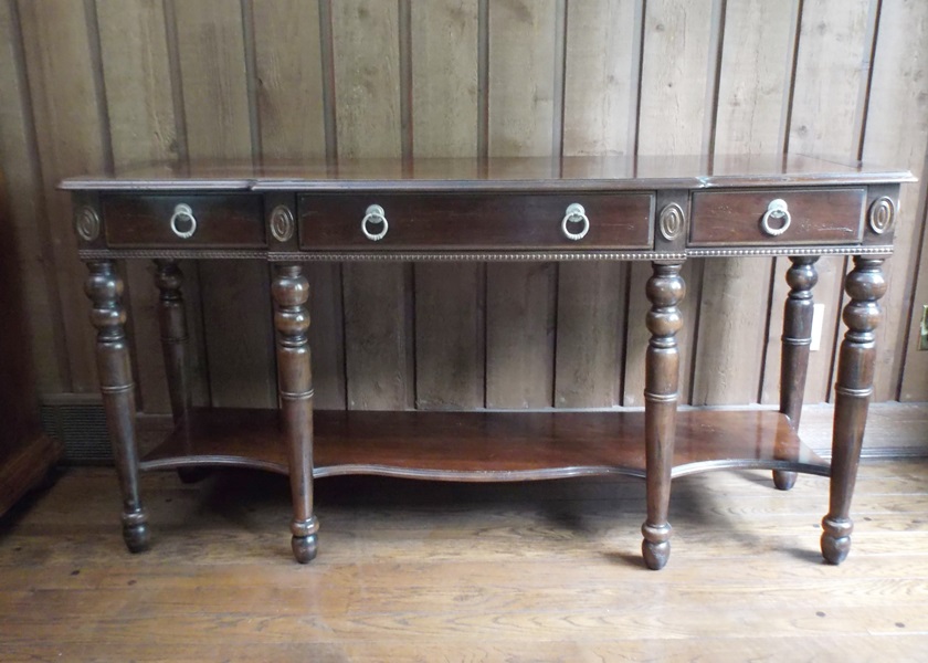 French Country Sherrill Occasional Console Table