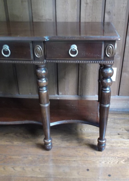 French Country Sherrill Occasional Console Table