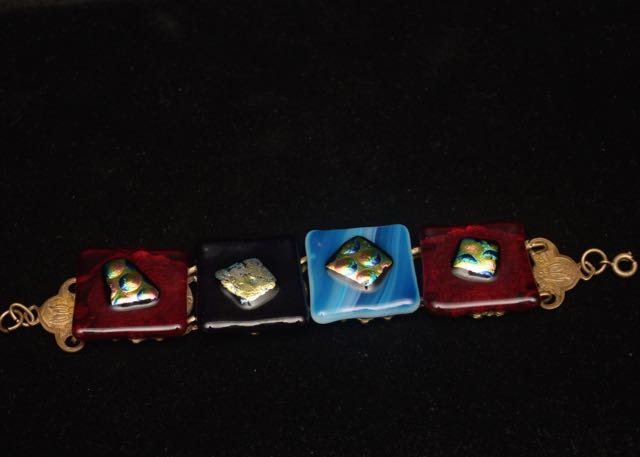 Fused Glass Bracelet