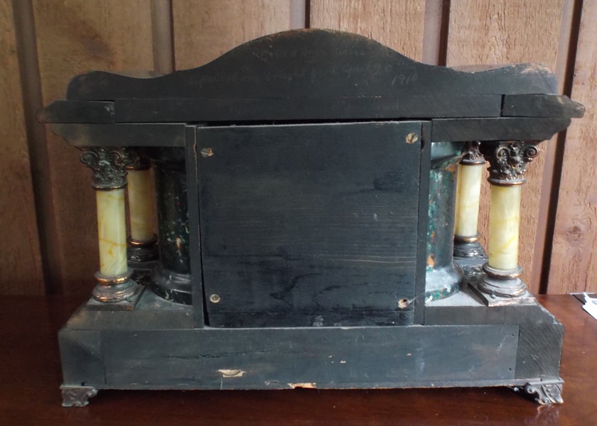 Late 19th Century Adamantine Mantel Clock