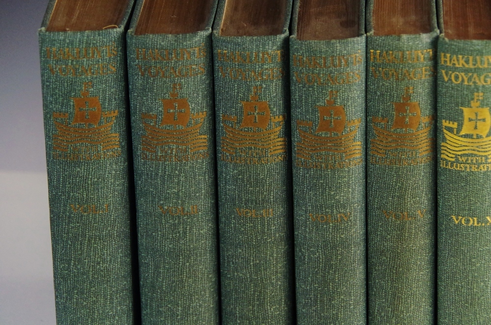"The Principal Navigations, Voyages, Traffiques & Discoveries of the English Nations" by Hakluyt, 1927 J. M. Dent