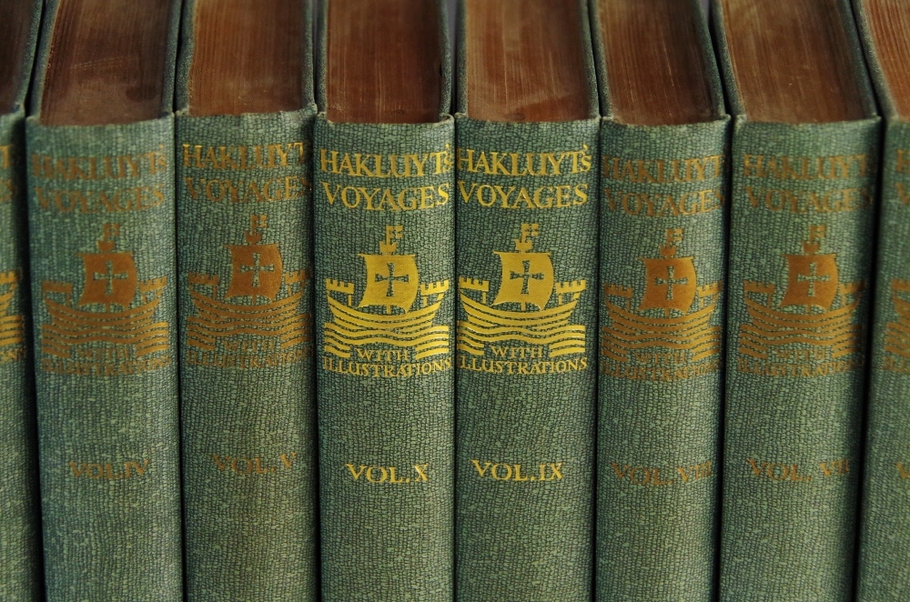 "The Principal Navigations, Voyages, Traffiques & Discoveries of the English Nations" by Hakluyt, 1927 J. M. Dent