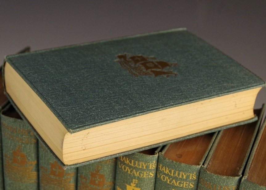 "The Principal Navigations, Voyages, Traffiques & Discoveries of the English Nations" by Hakluyt, 1927 J. M. Dent