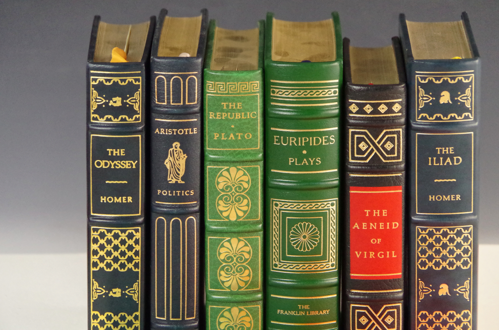 Franklin LIbrary 100 Greatest Books of All Time Greek and Roman Classics