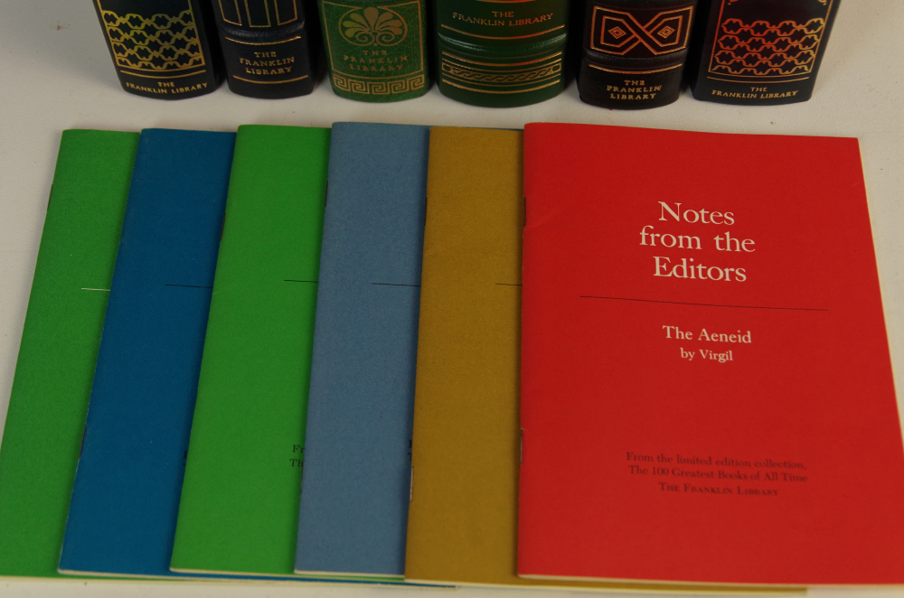 Franklin LIbrary 100 Greatest Books of All Time Greek and Roman Classics