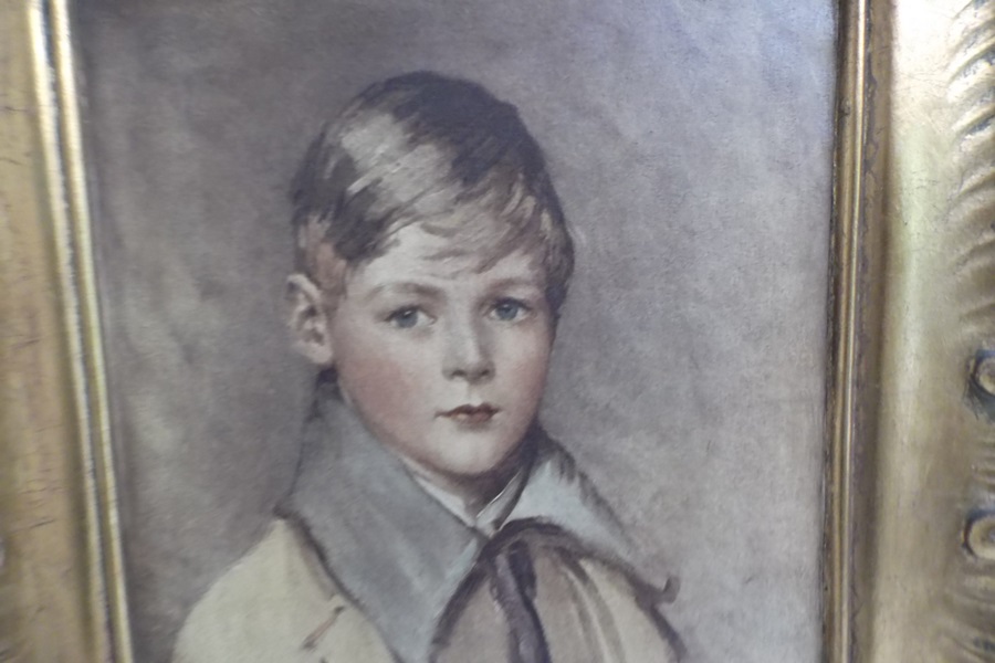 Edward Gross Company Prints On Cast Plaster Placard