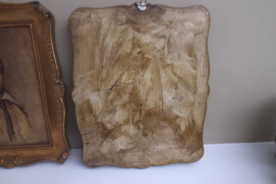 Edward Gross Company Prints On Cast Plaster Placard