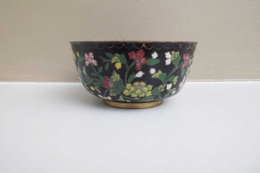 Chinese Cloisonne Bowl