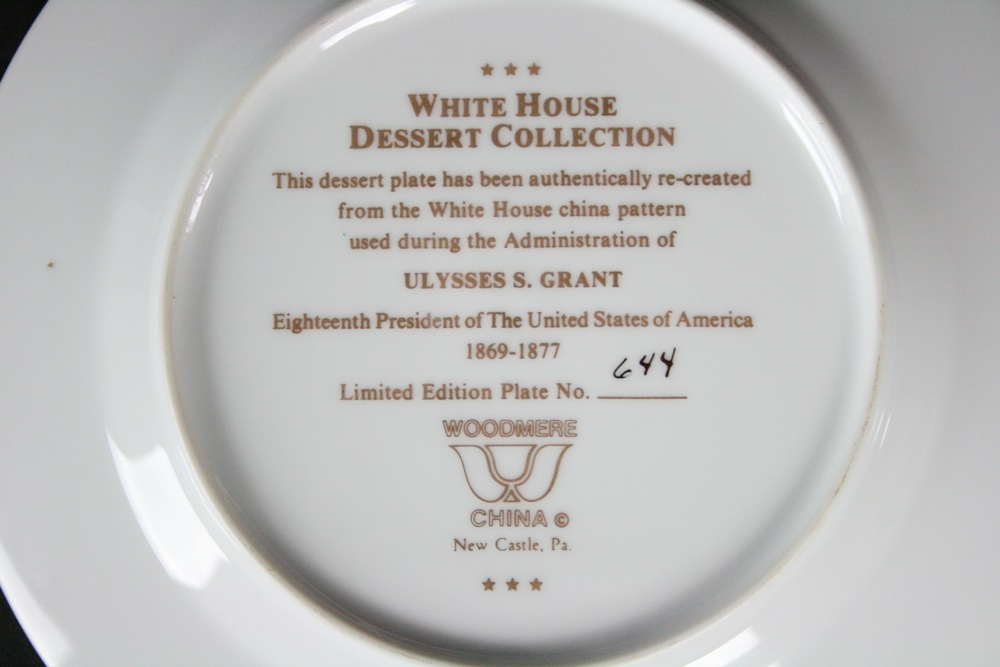 Woodmere China "White House Dessert Collection" Plates EBTH