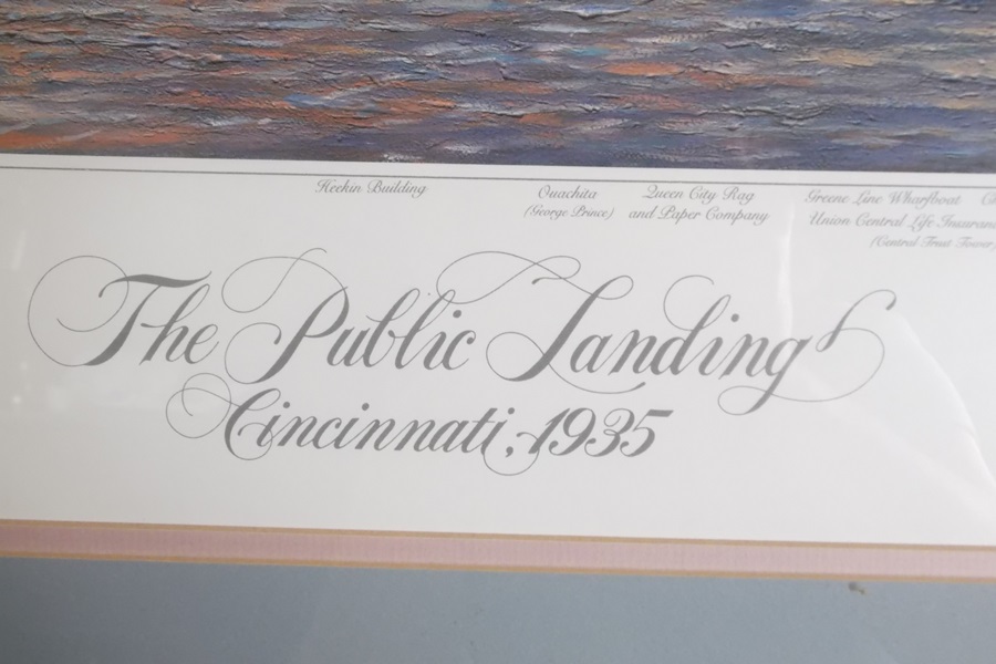 Limited Edition Michael Blaser Offset Lithography Print