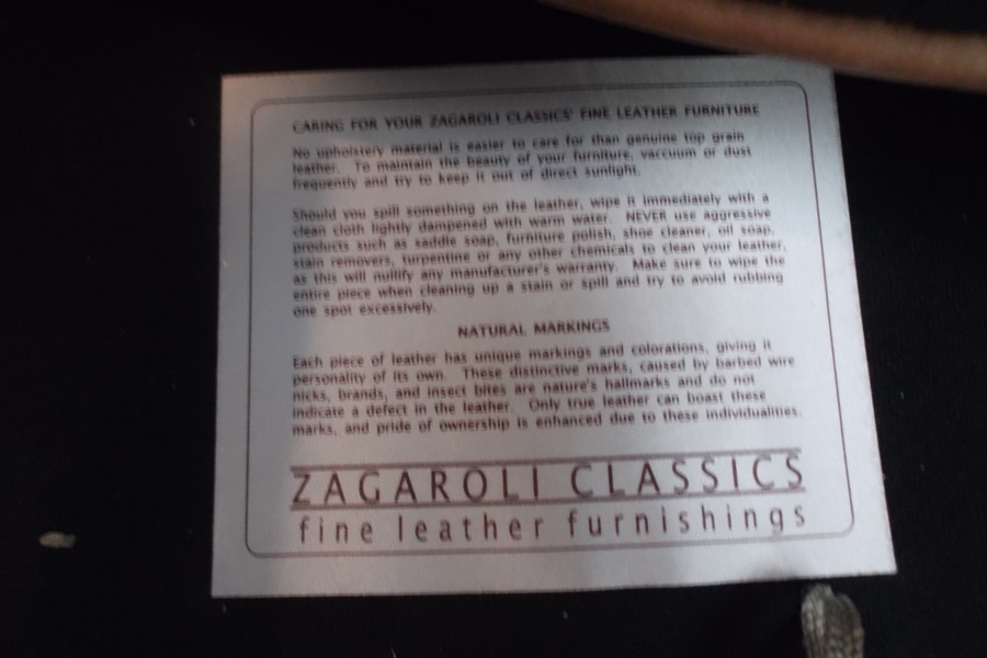 Zagaroli Golden Brown Tufted Leather Rolling Desk Chair