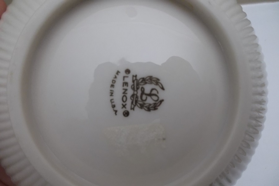 Three Pieces of Lenox China