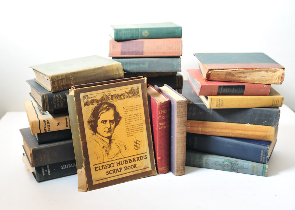 Assorted Early 1900s Historical Books