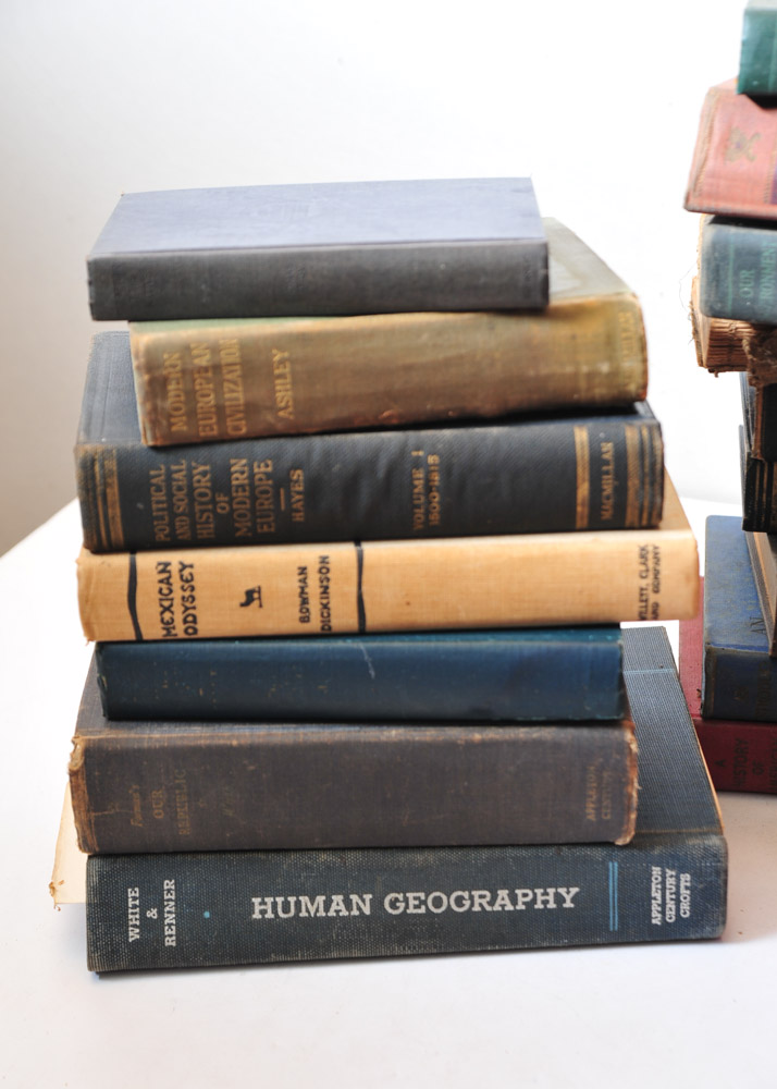 Assorted Early 1900s Historical Books