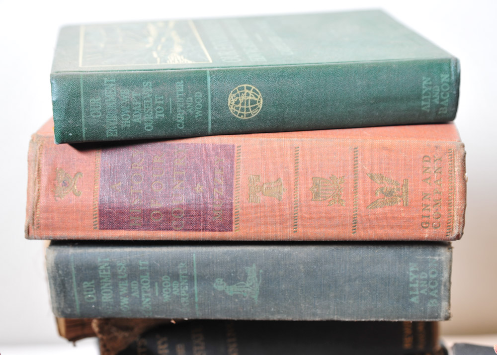 Assorted Early 1900s Historical Books