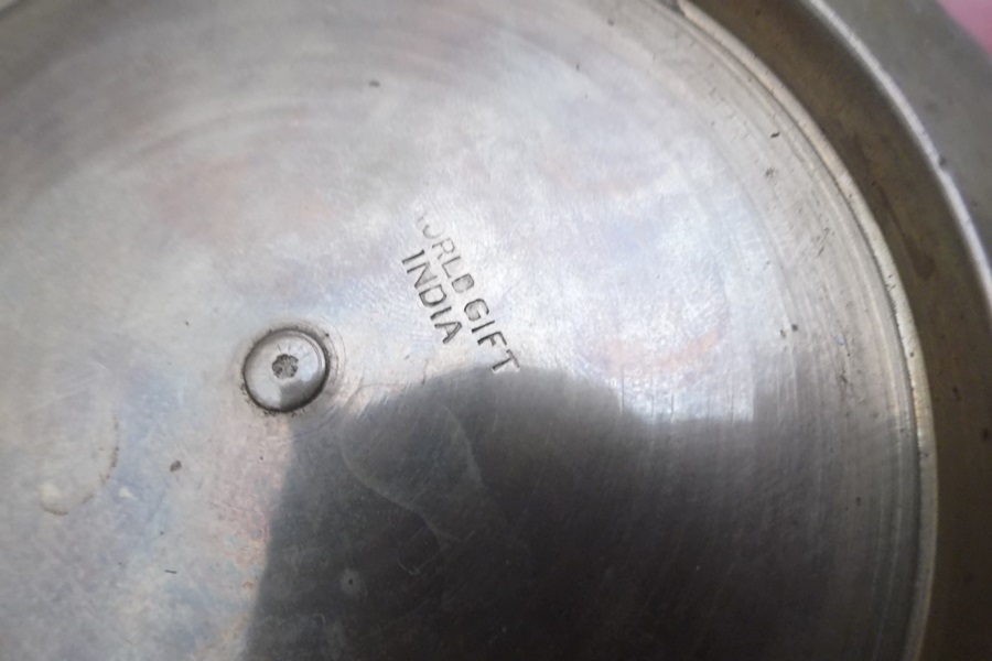 Assortment of Six Brass Items