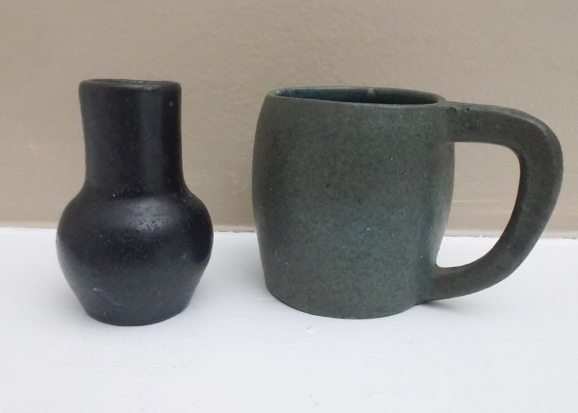 Two Pieces of Primitive Pottery