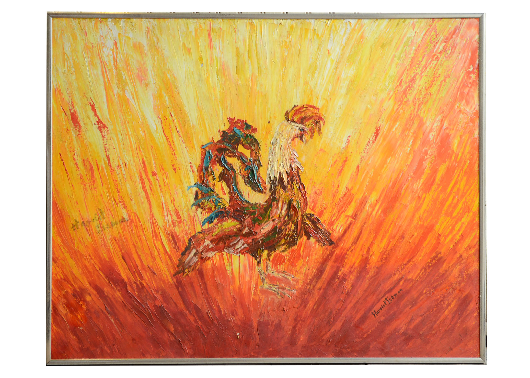 Acrylic on Canvas by Harriet Iseman