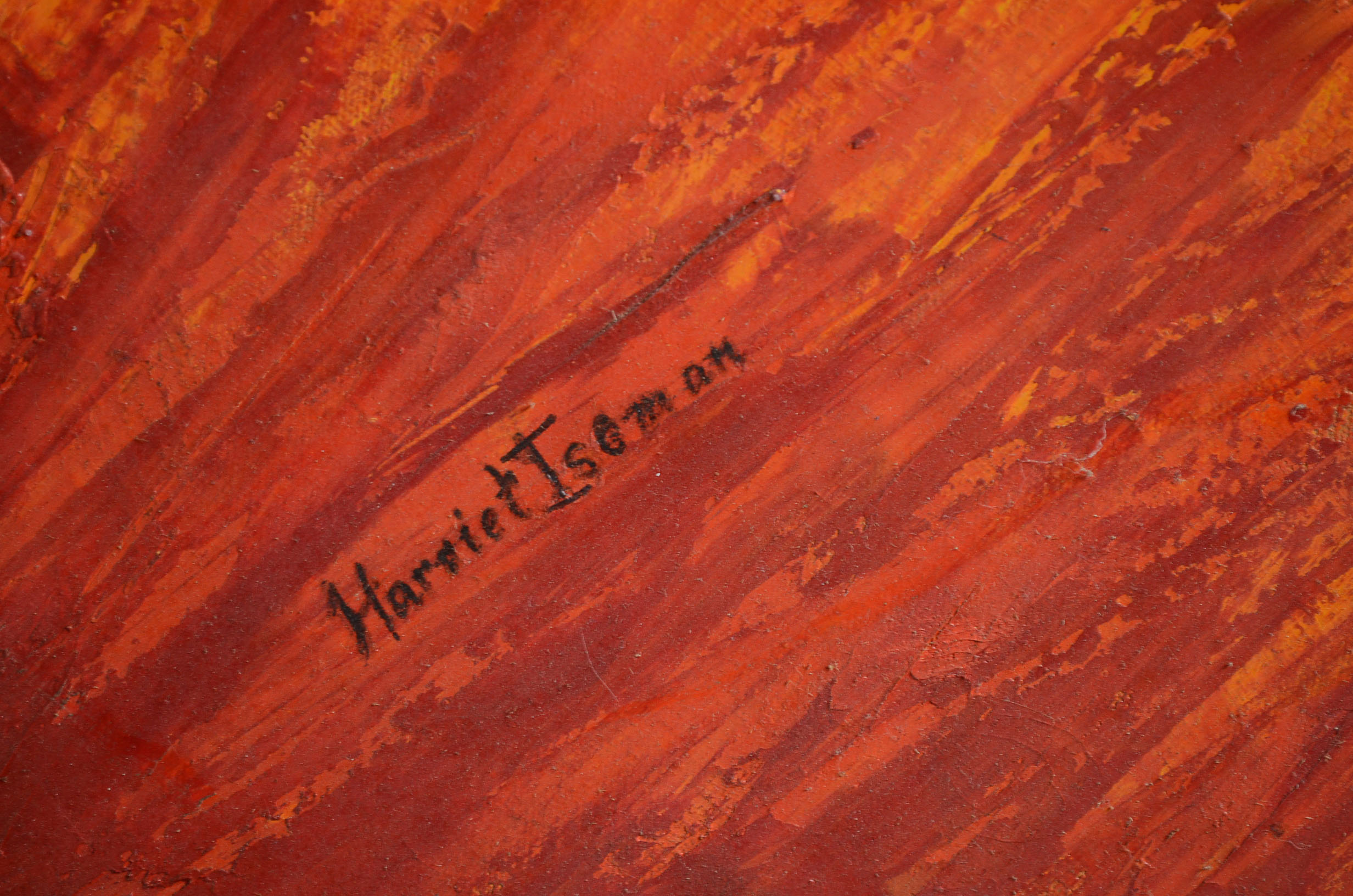 Acrylic on Canvas by Harriet Iseman