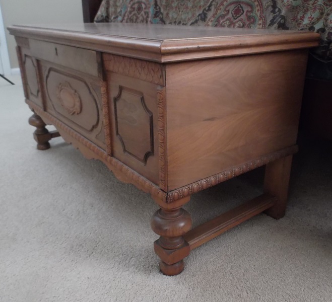 Caswell Runyan Company Jacobean Style Cedar Chest