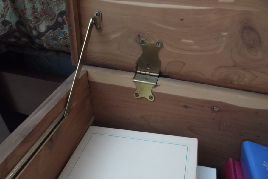 Caswell Runyan Company Jacobean Style Cedar Chest